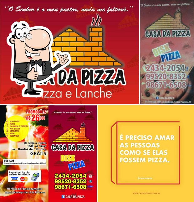 Look at the image of Casa da pizza