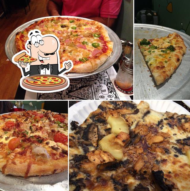 Pub Y Bar Flying Saucer Pizza Company Salem Carta Del Restaurante Y