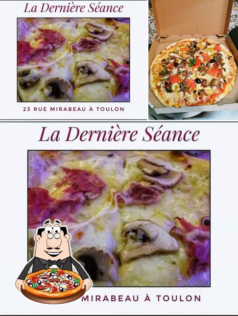 Essayez des pizzas à La Dernière Séance