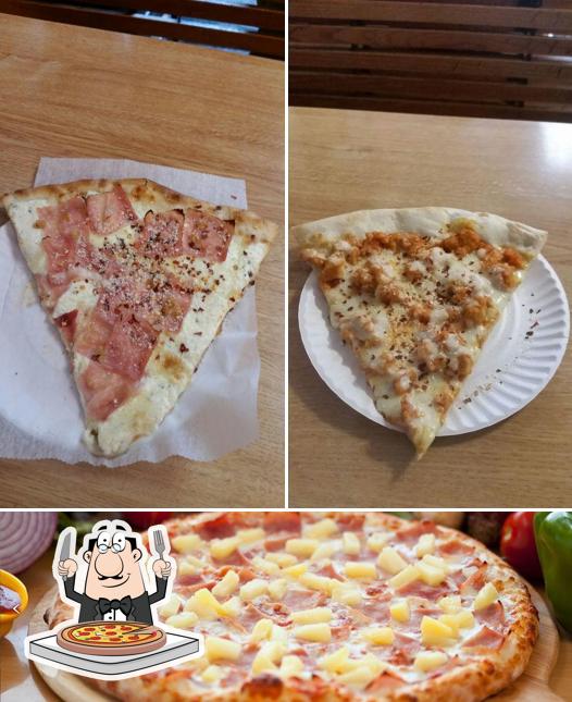 Order pizza at Mario's Pizza Restaurant