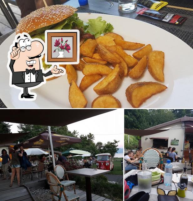 La photo de la intérieur et burger concernant Pulci2