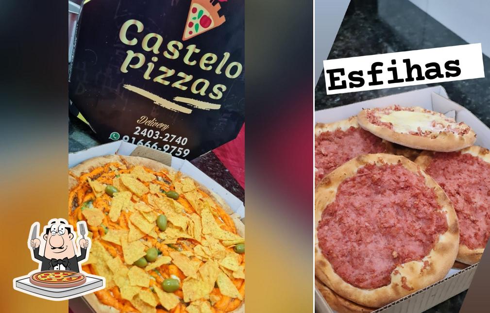 Consiga pizza no Castelo Pizzas