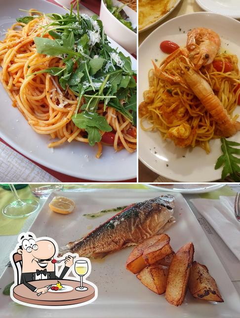Cibo al Ristorante Oceans