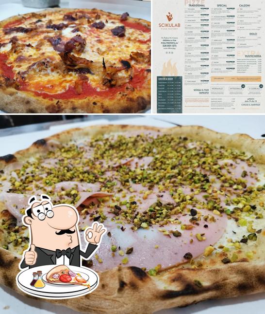 A Scikulab Pizza Factory, puoi ordinare una bella pizza