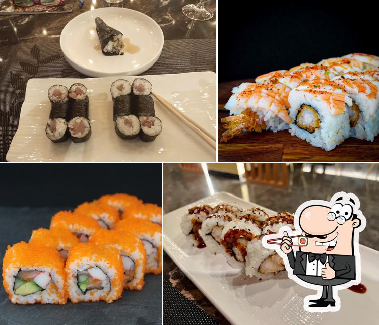 Ordina le varie opzioni di sushi