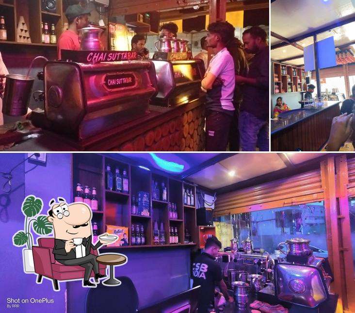 The interior of Galaxy cafe