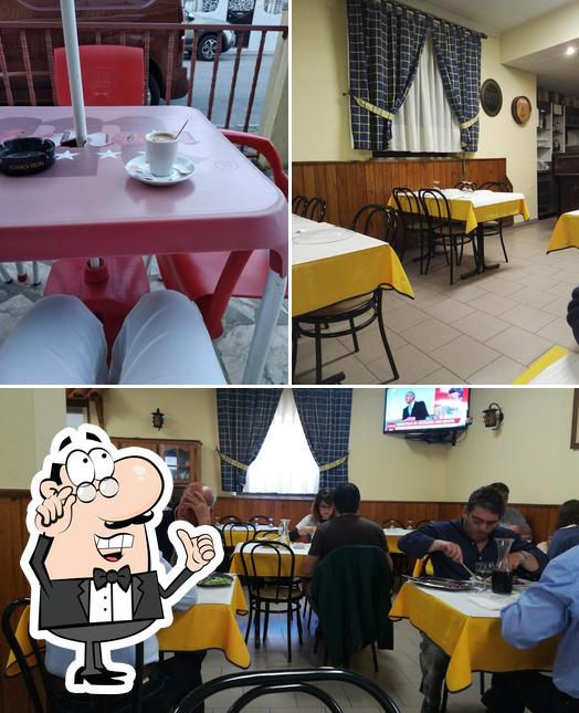 The interior of Restaurante O Charro