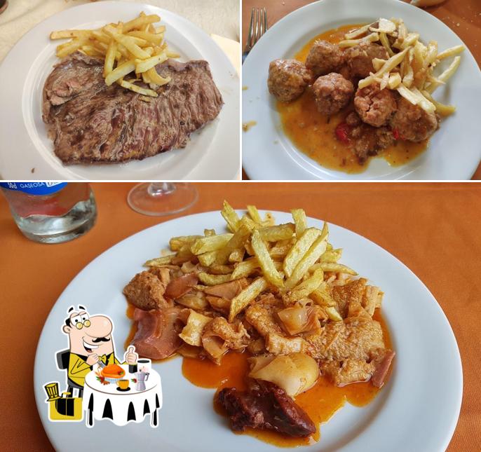 Еда в "Restaurante Casa Fortuna"