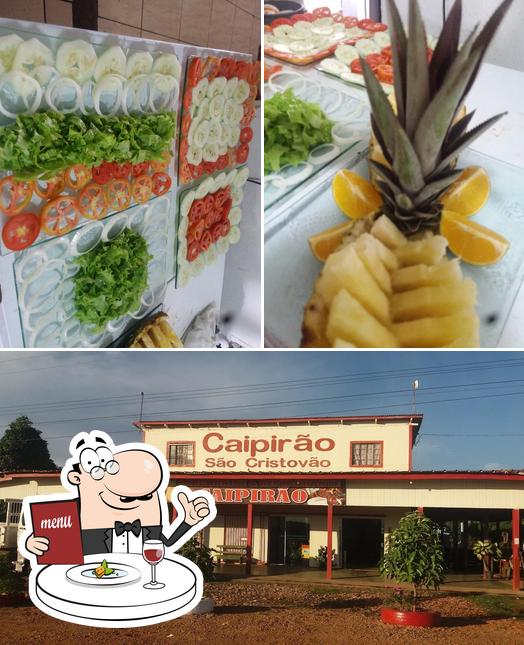 A imagem do Ô Caipirão’s comida e exterior