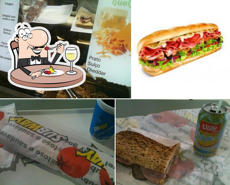 Platos en Subway