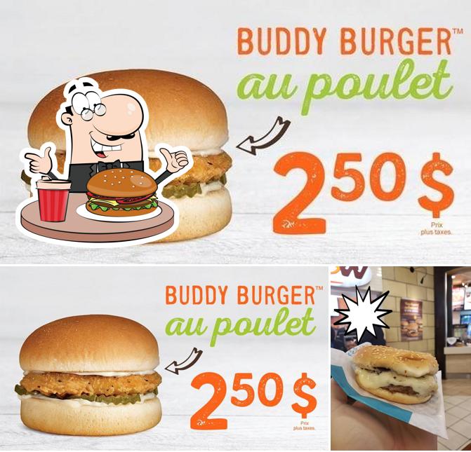 Prenez un hamburger à A&W Canada