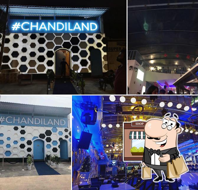 The exterior of Chandiland - Lounge Bar in Chandigarh