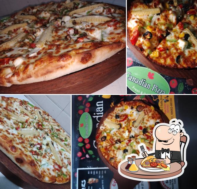 Order pizza at Canadian Pizza Fresh and Crispy