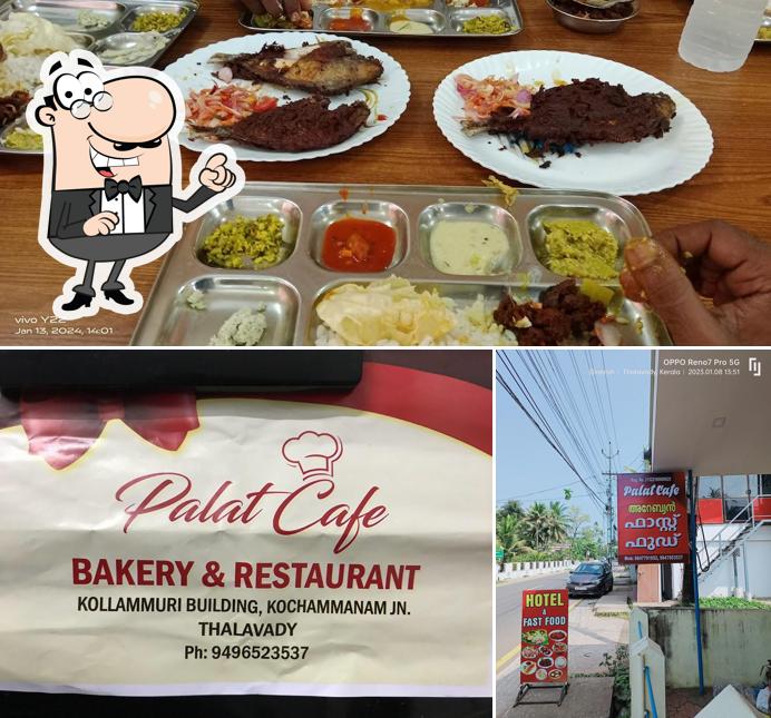 The exterior of Palat Cafe