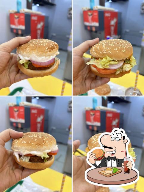 Get a burger at WOW Tasty Bites