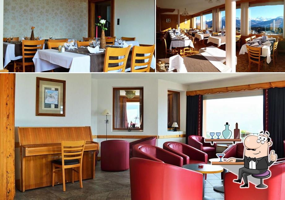 Check out how Hôtel 3 étoiles Le Splendide Crans-Montana looks inside