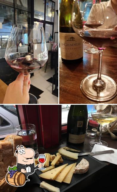 Enjoy a glass of wine at LQV WAN CHAI - Le Bar & La Cave