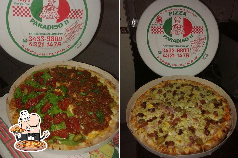 No Pizzaria paradiso 2, você pode provar pizza