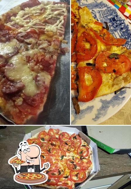 Experimente pizza no Pizzaria Capital - Aguas Claras