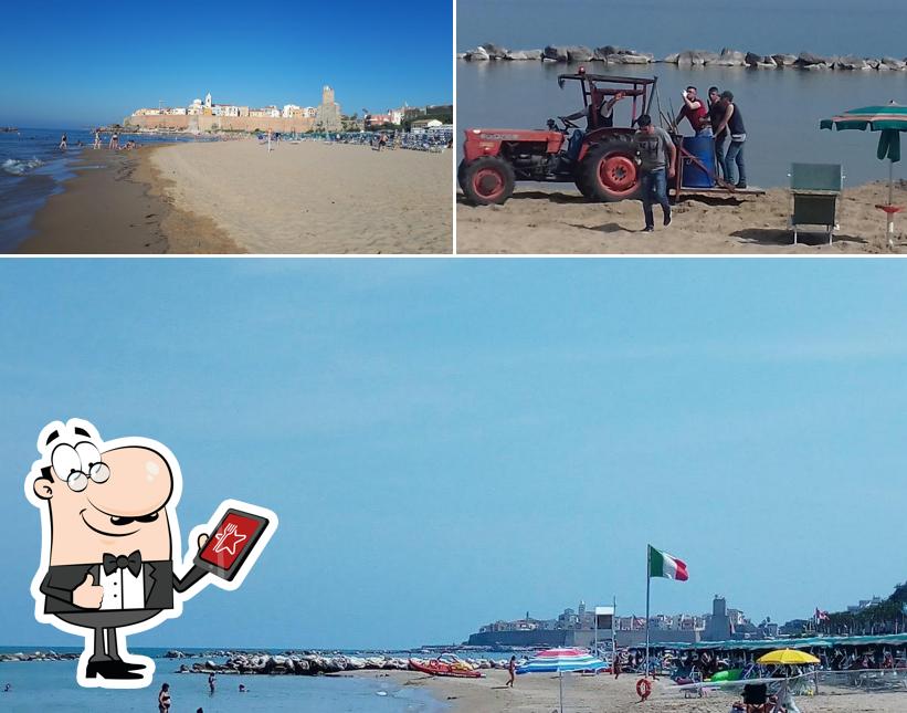 Gli esterni di Lido la Piovra