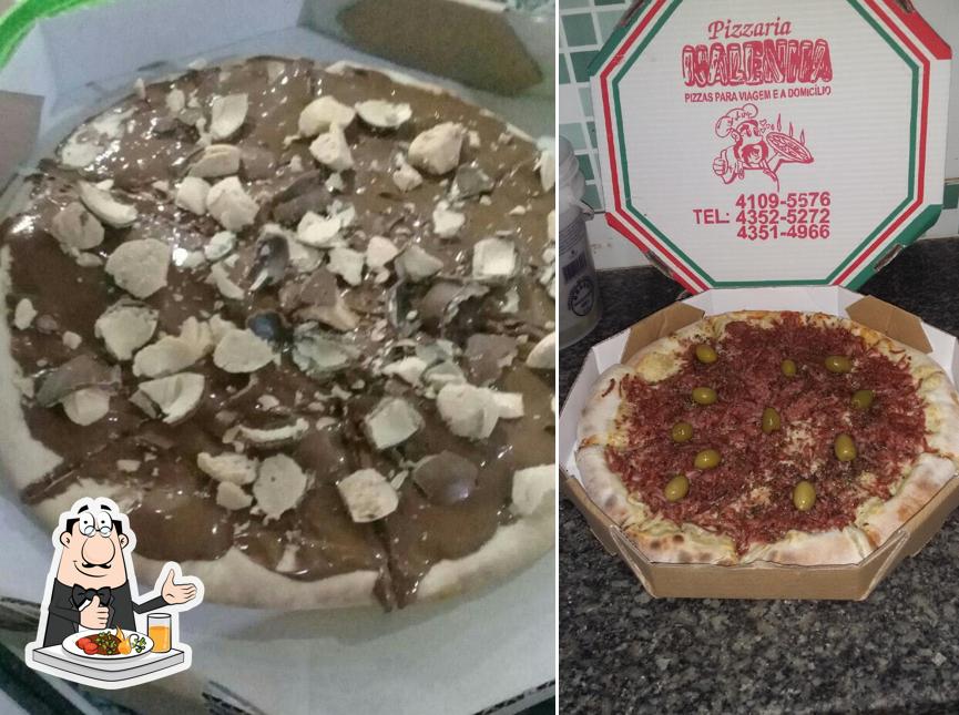 Comida em Pizzaria Nalenha