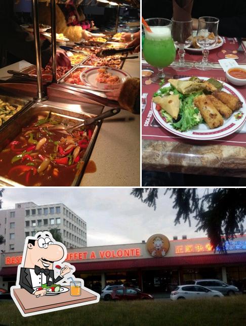 Nourriture à Restaurant China Exupery