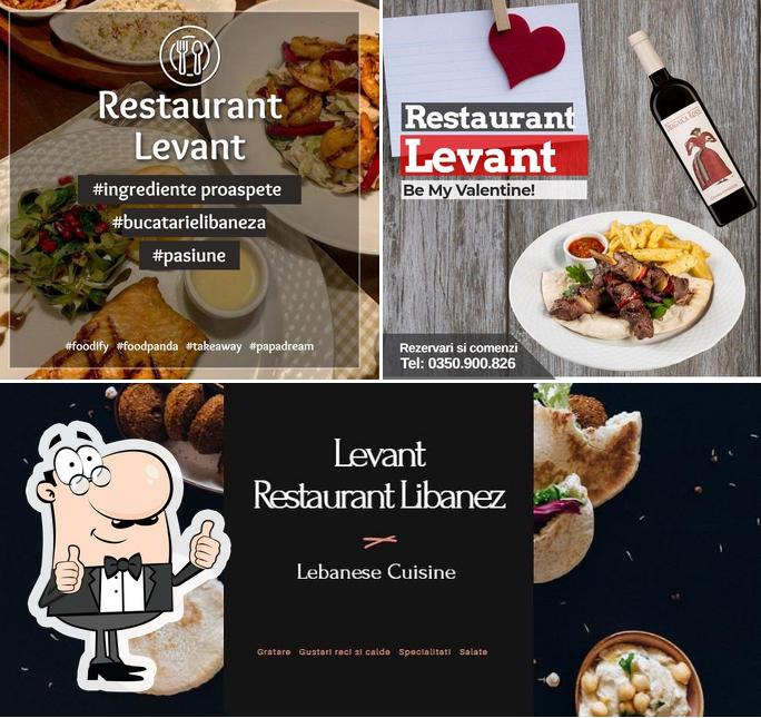 Here's a pic of Restaurant Levant