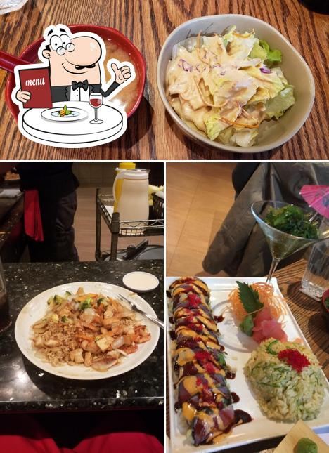 Food at Osaka Hibachi & Sushi Bar