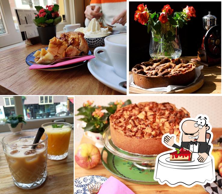 TAZZ - de koffiebar van Delft propose une éventail de plats sucrés