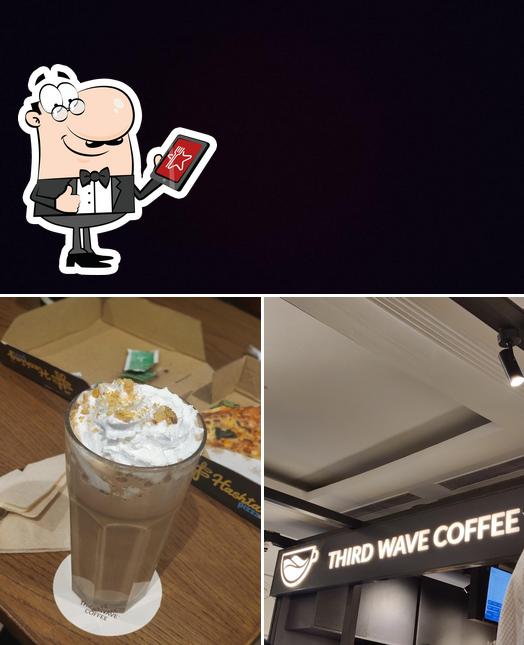 Among different things one can find exterior and beverage at Third Wave Coffee
