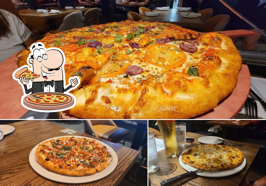 A Enoteca Monza Pizzeria Moderna, vous pouvez essayer des pizzas