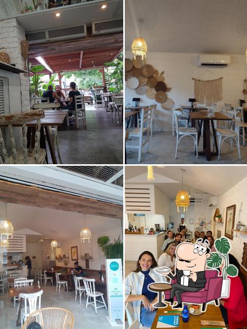 O interior do Casa Graviola Olegário Maciel