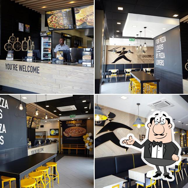 L'intérieur de Debonairs Pizza