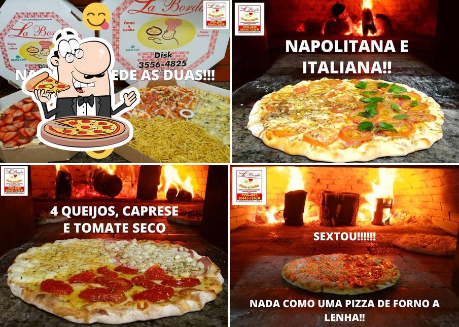 Peça pizza no Pizzaria La Borda