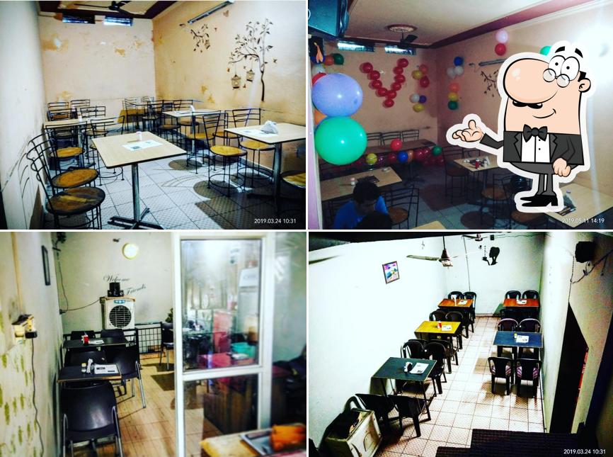 The interior of Apna Fast Food