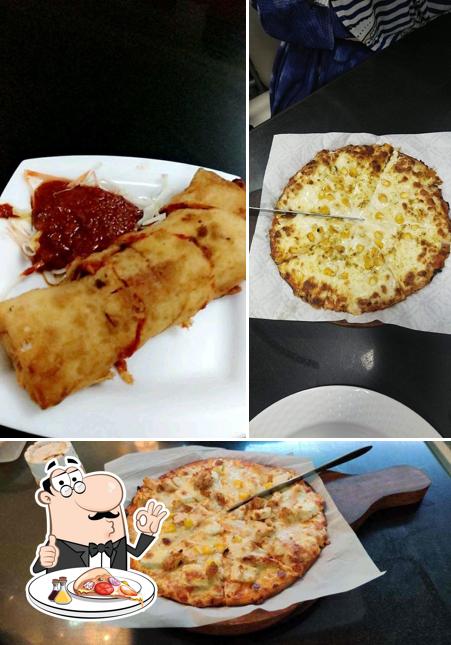 Pick pizza at Ice n spice restaurant