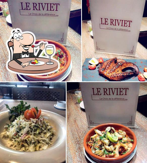 Comida en Restaurant Le Riviet