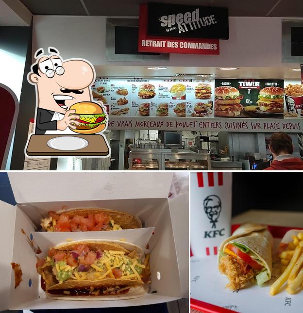 Prenez un hamburger à KFC Strasbourg la Vigie