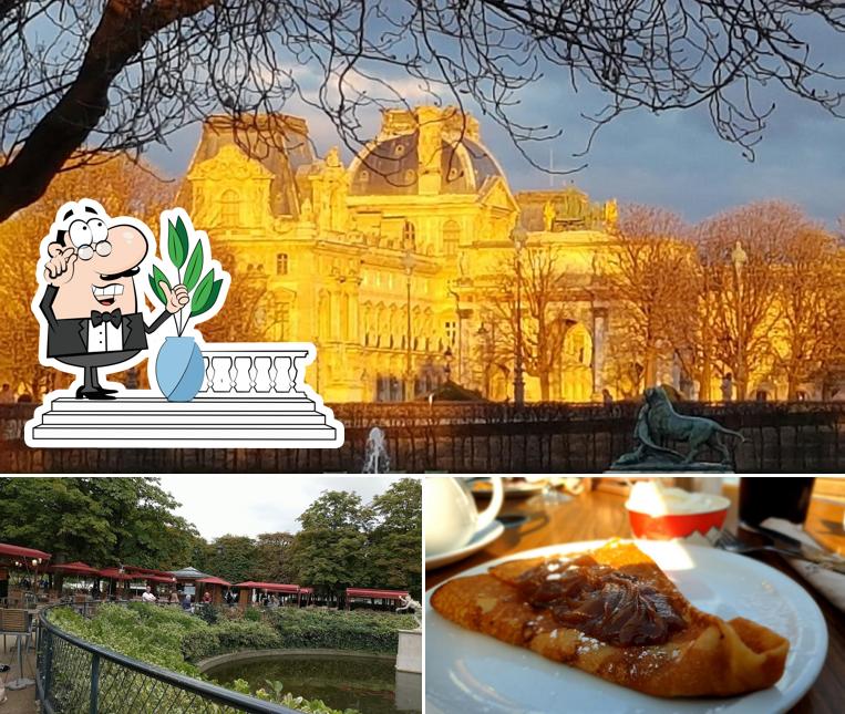 La Terrasse de Pomone se distingue par sa extérieur et nourriture