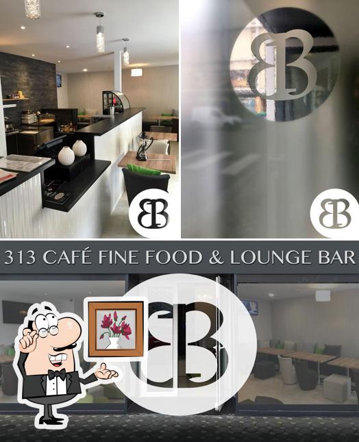 L'intérieur de 313 Café x Brunch brioche