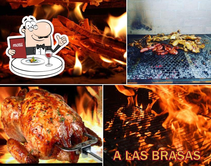 Comida em A las brasas Bombinhas SC