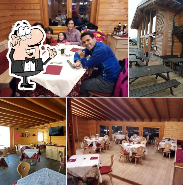 Gli interni di Bar Chalet Savoia