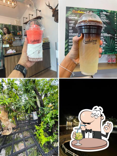 Las fotos de bebida y exterior en Creekstone Cafe