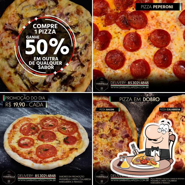 Escolha diversos variedades de pizza