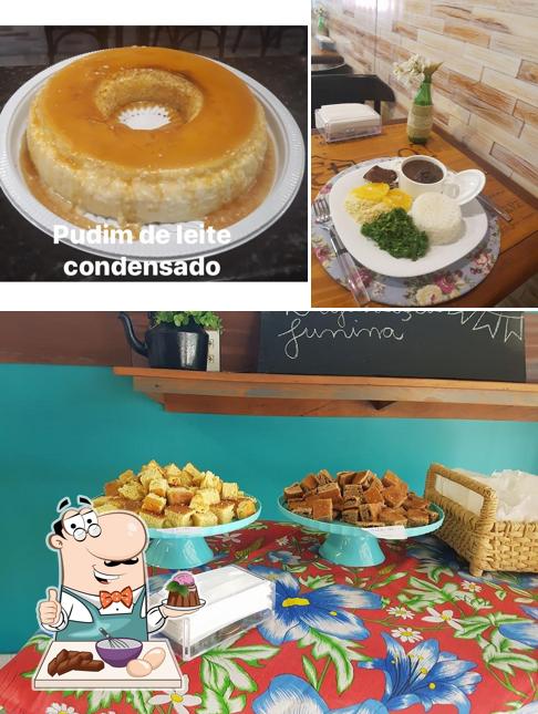 Restaurante Divino oferece uma seleção de sobremesas