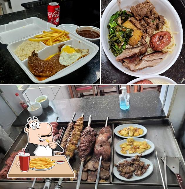 Batata frita em Restaurante Zanfir
