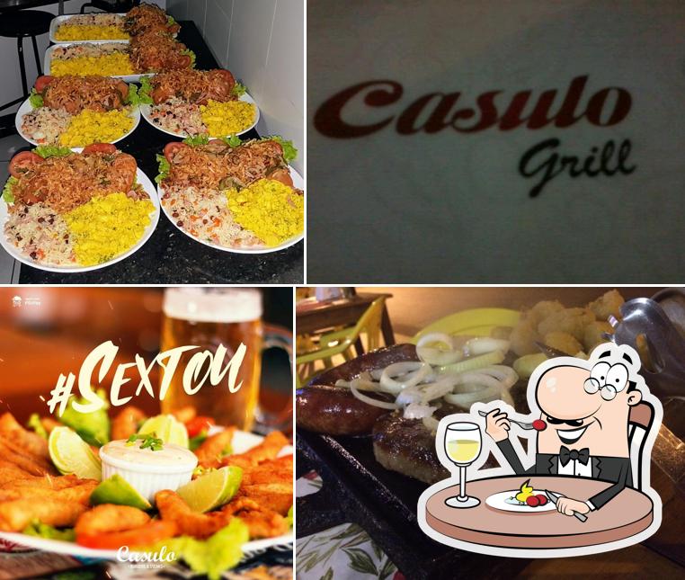 Platos en Casulo Grill