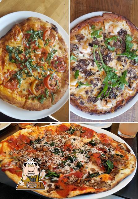 Get pizza at California Pizza Kitchen at Pasadena