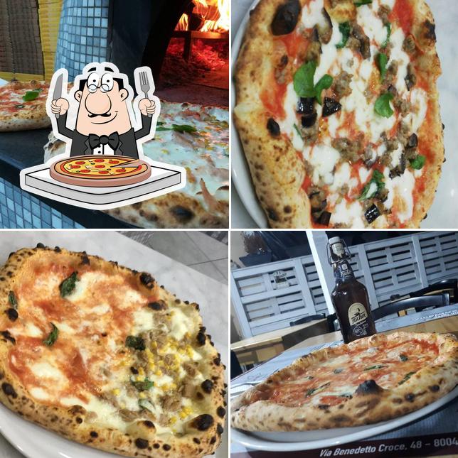 Scegli una pizza a Pizzeria Reginella