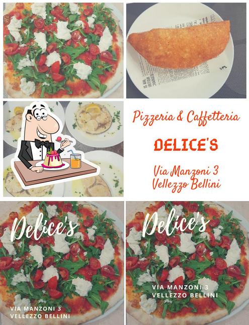 Delice's Pizzeria sert une éventail de desserts